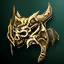 Gold Skeleton Circlet