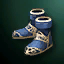 Blue Wolf Boots - Robe