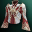 Dynasty Silver Satin Tunic {PvP}