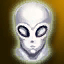 Shiny Planet X235 Alien's Mask