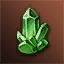 Extracted Green Star Stone