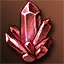 Extracted Mid-grade Red Star Stone